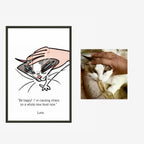 Silly Funny Style Personalized Pet Memorial Portrait