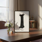 Silly Funny Style Personalized Pet Memorial Portrait