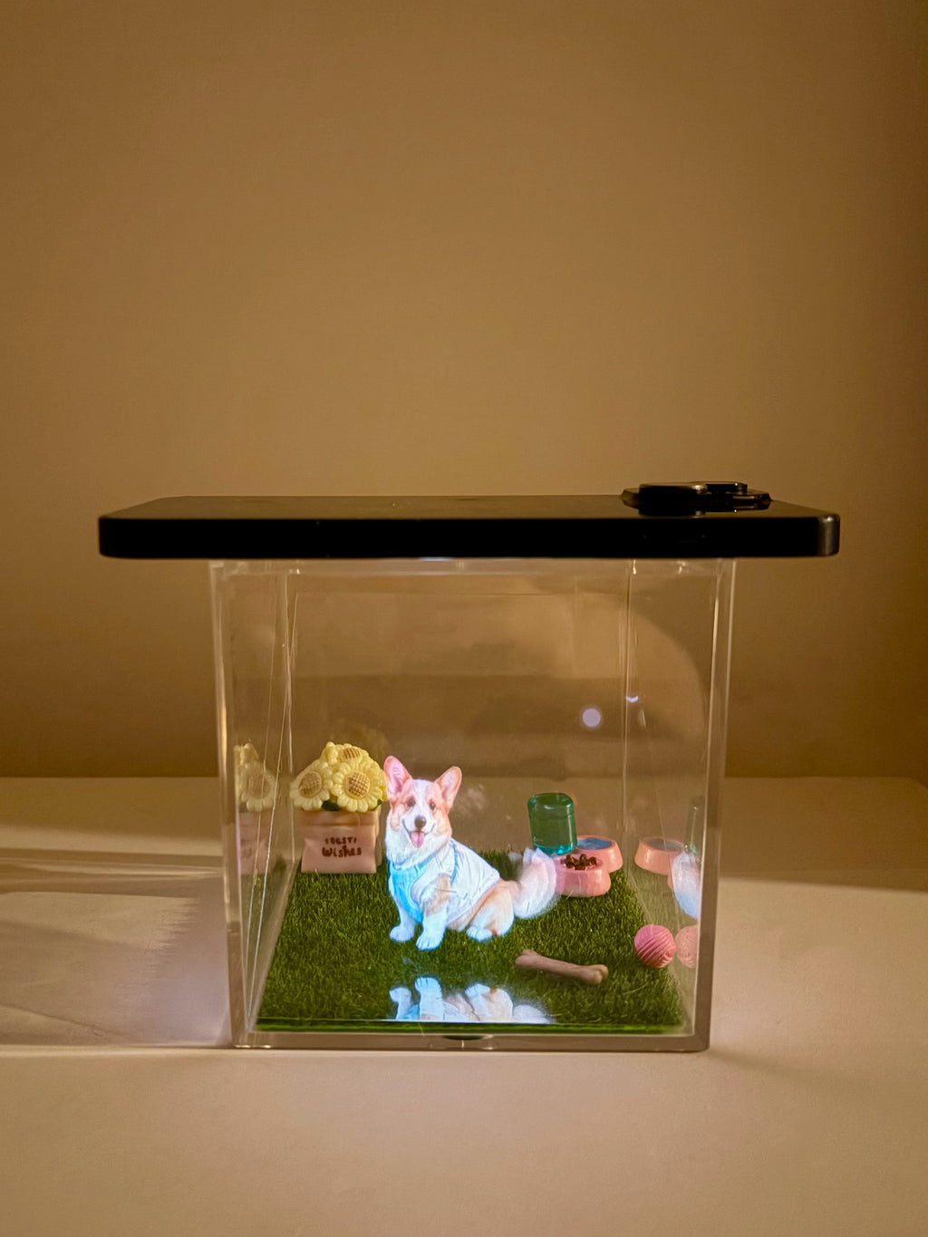 Lovimor Hologram Projector Memorial Box (Phone needed)