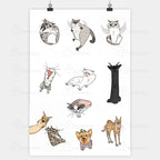 Lovimory Ugly Funny Style Custom Pet Contrast Collar Polo Shirt